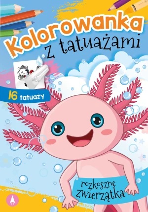 Skrzat Kolorowanka Z Tatuażami - Rozkoszne Zwierzątka - Wydawnictwo Skrzat - książka