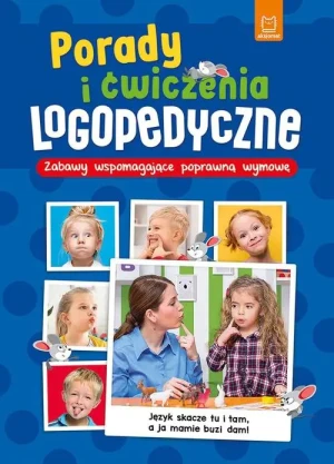 AKSJ 30300 porady i Ćwiczenia logopedyczne - Joanna Szostek - książka