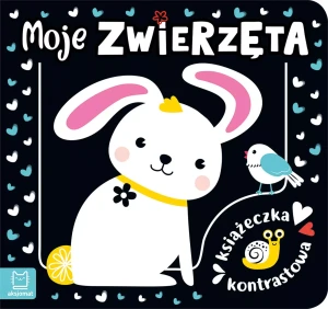 Książeczka kontrastowa. Moje zwierzęta - Agnieszka Bator - książka