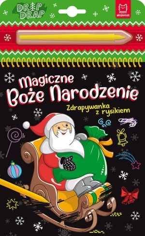 Magiczne Boże Narodzenie, zdrapywanka z rysikiem - Bogusław Michalec - książka