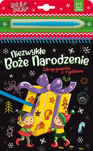 Niezwykłe Boże Narodzenie, zdrapywanka z rysikiem - Bogusław Michalec - książka