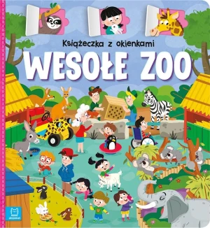 Książeczka z okienkami. Wesołe ZOO - Agnieszka Bator - książka
