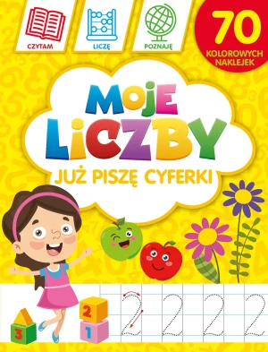 Moje liczby: Już piszę cyferki - praca zbiorowa - książka