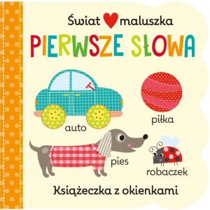 Świat maluszka. Pierwsze słowa. Książeczka z okienkami - Martina Hogan - książka