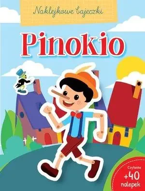 Naklejkowe bajeczki. Pinokio - praca zbiorowa - książka