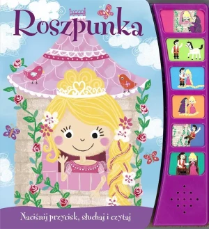 Roszpunka. Naciśnij przycisk, słuchaj i czytaj - praca zbiorowa - książka