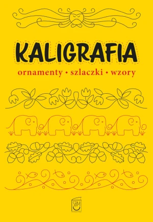 Kaligrafia. Ornamenty, szlaczki, wzory - praca zbiorowa - książka