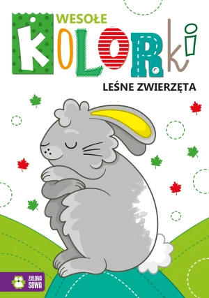 Leśne zwierzęta. Wesołe kolorki - praca zbiorowa - książka