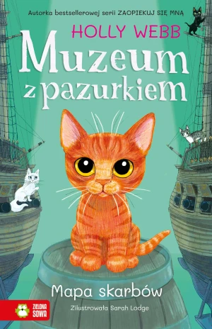 Mapa skarbów. Muzeum z pazurkiem - Holly Webb, Sarah Lodge, Barbara Górecka - książka