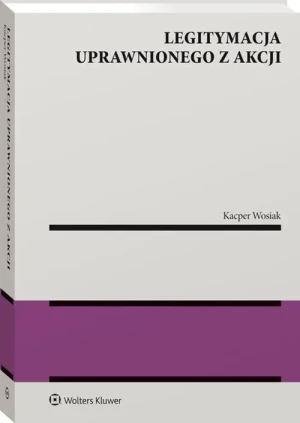 Legitymacja uprawnionego z akcji - Kacper Wosiak - książka