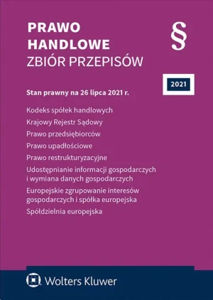 Prawo handlowe. Zbiór przepisów - praca zbiorowa - książka
