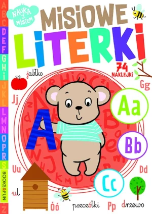 Misiowe literki - praca zbiorowa - książka