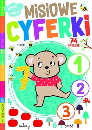 Misiowe cyferki - praca zbiorowa - książka