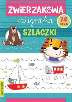 Szlaczki. Zwierzaczkowa kaligrafia - praca zbiorowa - książka