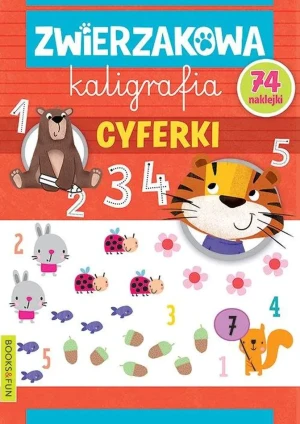 Cyferki. Zwierzaczkowa kaligrafia - praca zbiorowa - książka
