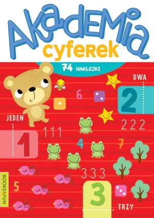 Akademia cyferek - praca zbiorowa - książka