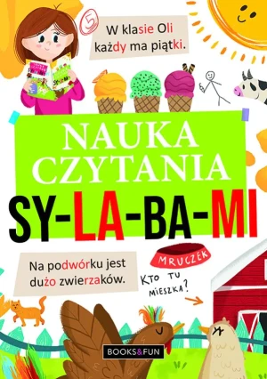 Nauka czytania sylabami -  - książka