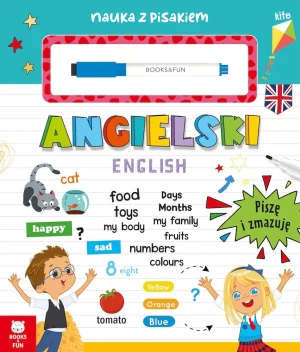 Angielski. Nauka z pisakiem - praca zbiorowa - książka