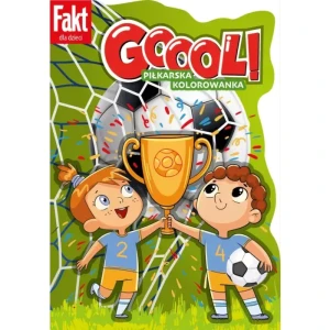 Goool! Piłkarska kolorowanka - praca zbiorowa - książka