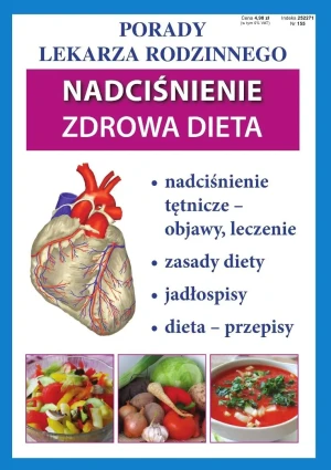 Porady Lekarza Rodzinnego. Nadciśnienie, zdrowa dieta - Praca zbiorowa - książka