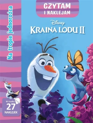 Czytam i naklejam. Na tropie jednorożca. Disney Kraina Lodu 2 - praca zbiorowa - książka