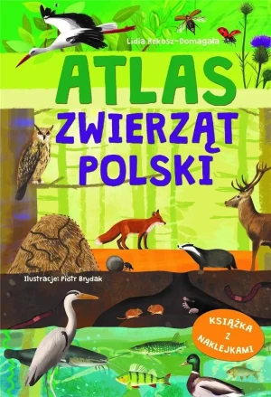 Atlas zwierząt Polski - praca zbiorowa - książka