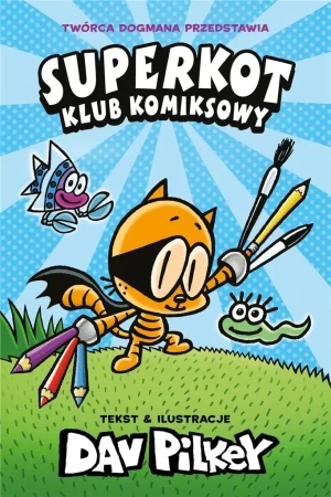 Superkot. Klub komiksowy. Tom 1 - Dav Pilkey - książka