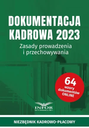 Dokumentacja kadrowa 2023 - praca zbiorowa - książka