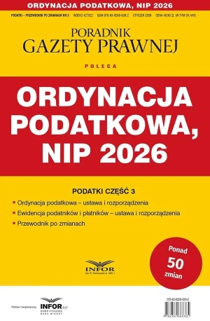 Ordynacja podatkowa, NIP 2026. Podatki - praca zbiorowa - książka