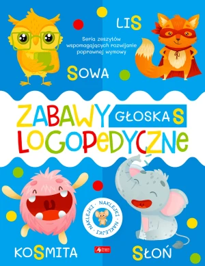 Zabawy logopedyczne. Zeszyt 3 - praca zbiorowa - książka