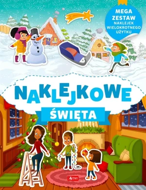 Naklejkowe święta - praca zbiorowa - książka