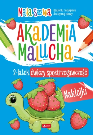 Akademia malucha. 2-latek ćwiczy spostrzegawczość - pracaz biorowa - książka