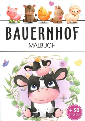 Bauernhof. Malbuch - praca zbiorowa - książka