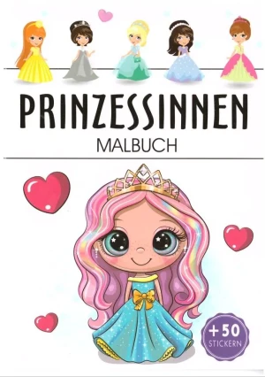 Prinzessinnen. Malbuch - praca zbiorowa - książka