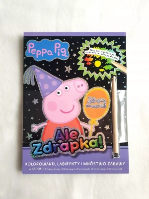 Świnka Peppa. Ale zdrapka! - praca zbiorowa - książka