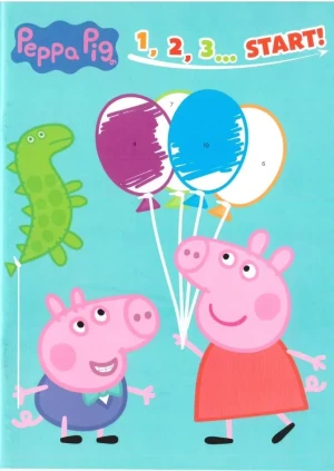 Świnka Peppa 1, 2, 3... start! - praca zbiorowa - książka