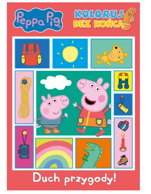 Peppa Pig Świnka Peppa Koloruj bez Końca - praca zbiorowa - książka