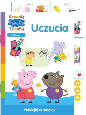 Uczucia. Uczę się z Peppą. Część 2 - praca zbiorowa - książka