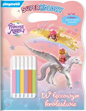 Playmobil Princess Magic. Superkolory. W tęczowym królestwie - praca zbiorowa - książka