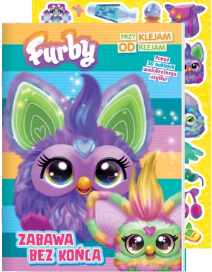 Furby. Przyklejam Odklejam - praca zbiorowa - książka