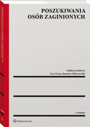 Poszukiwania osób zaginionych - red. Ewa Gruza, Ireneusz Sołtyszewski - książka
