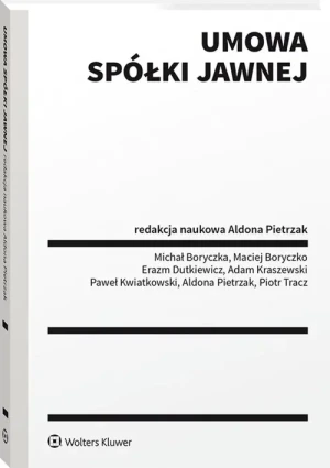 Umowa spółki jawnej - praca zbiorowa - książka