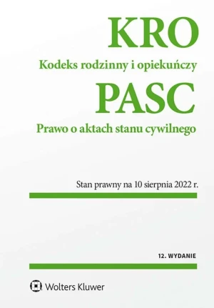 Kodeks rodzinny i opiekuńczy. Prawo o aktach stanu cywilnego - praca zbiorowa - książka