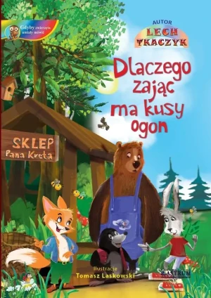 Dlaczego zając ma kusy ogon + CD - Lech Tkaczyk - książka