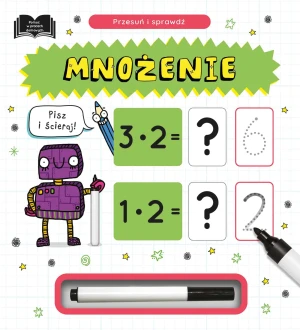 Mnożenie. Przesuń i sprawdź - Agata Tondera - książka
