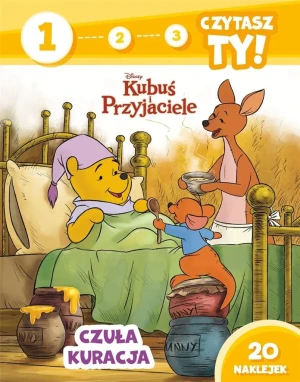 Kubuś i przyjaciele. Czuła kuracja. Disney. 1, 2, 3, czytasz Ty! - Elżbieta Lekan - książka