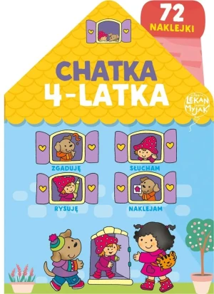Chatka 4-latka - Elżbieta Lekan - książka