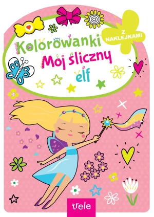 Mój śliczny elf. Kolorowanka z wykrojnikiem - praca zbiorowa - książka