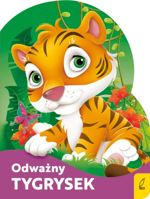 Wykrojnik. Odważny tygrysek - Urszula Kozłowska - książka