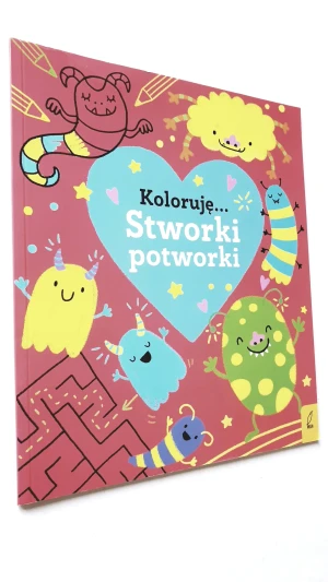 Stworki potworki. Koloruję - Praca zbiorowa - książka